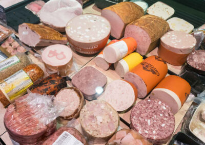 verschiedene Wurstsorten